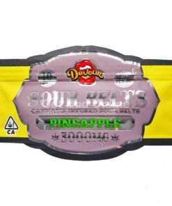 Devour Sour Belts Pineapple