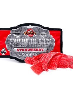 Devour Sour Belts Strawberry