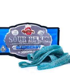 Devour Sour Belts Blueberry